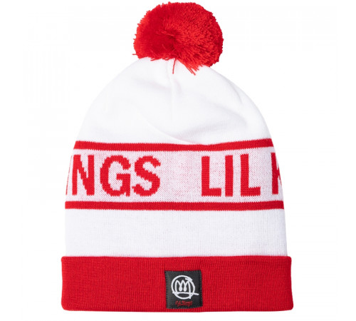 Шапка LIL KINGS POM POM LOGO RED