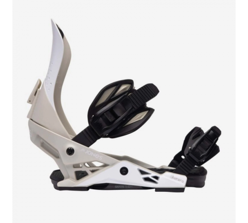 Женские крепления для сноуборда JONES AURORA SNOWBOARD BINDING 2024 WHITE