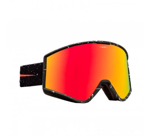 Маска ELECTRIC KLEVELAND (MATTE SPECKLED BLACK/FIRE CHROME) 2023