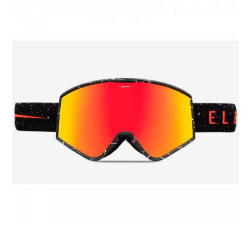 Маска ELECTRIC KLEVELAND (MATTE SPECKLED BLACK/FIRE CHROME) 2023