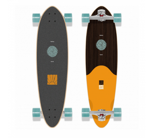 Лонгборд LONG ISLAND MOTHER EARTH PINTAIL COMPLETE 35'' 2023