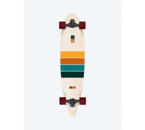 Лонгборд Long Island Stripe 39″ Pintail Longboard 2024