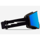 Маска ELECTRIC KLEVELAND (MATTE BLACK+BL YELLOW/BLUE CHROME) 2023