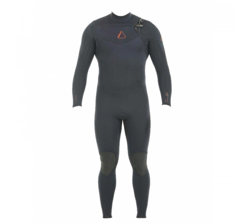Мужской гидрокостюм FOLLOW 2021 MENS PRO 4/3 MM SEALED STEAMER BLACK