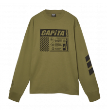 Лонгслив CAPiTA MENTAL LONG SLEEVE TEE 2025 OLIVE