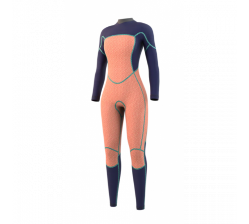 Женский гидрокостюм MYSTIC 2023 Jayde Fullsuit 5/4mm Double Front-zip Black