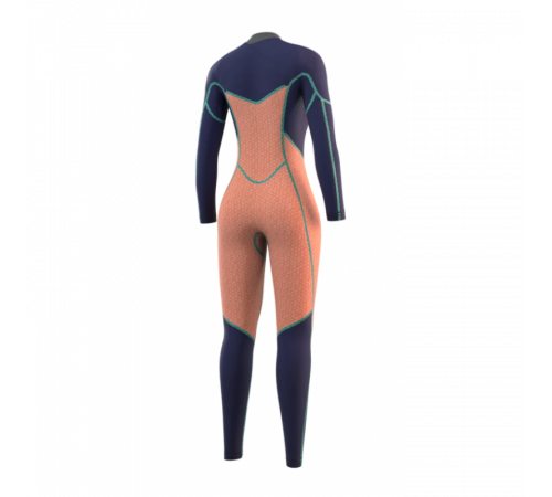 Женский гидрокостюм MYSTIC 2023 Jayde Fullsuit 5/4mm Double Front-zip Black