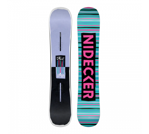 Женский сноуборд NIDECKER CHEAT CODE + UNION ROSA 2026
