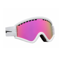 Маска ELECTRIC EGV (MATTE WHITE/PINK CHROME) 2023
