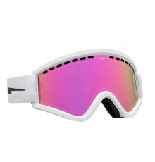 Маска ELECTRIC EGV (MATTE WHITE/PINK CHROME) 2023