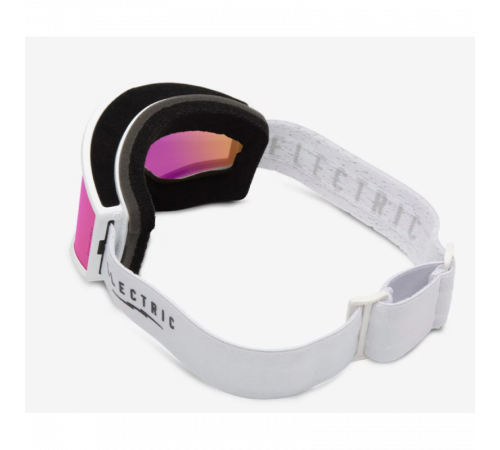 Маска ELECTRIC KLEVELAND (MATTE WHITE/PINK CHROME) 2023