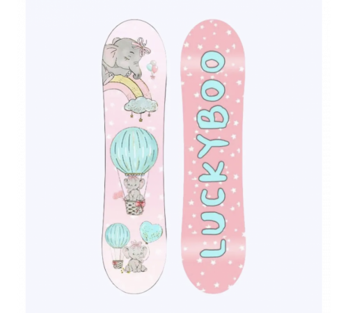 Детский сноуборд LUCKYBOO PINK