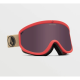 Маска VOLCOM FOOTPRINTS 2024 ORANGE SHOCK/SAND LIGHT BRONZE