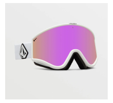 Маска VOLCOM YAE 2024 MATTE WHITE PINK CHROME