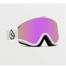 Маска VOLCOM YAE 2024 MATTE WHITE PINK CHROME