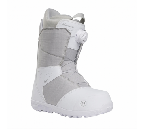 Женские ботинки для сноуборда NIDECKER SIERRA 2025 WHITE/GRAY