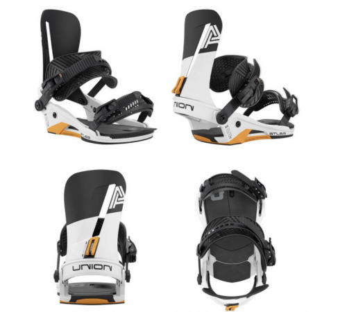 Крепления UNION ATLAS WHITE/ORANGE 2026