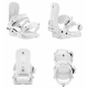 Женские крепления UNION TRILOGY WHITE 2026