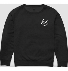 Свитшот eS MINI SCRIPT CREWNECK 2024 BLACK