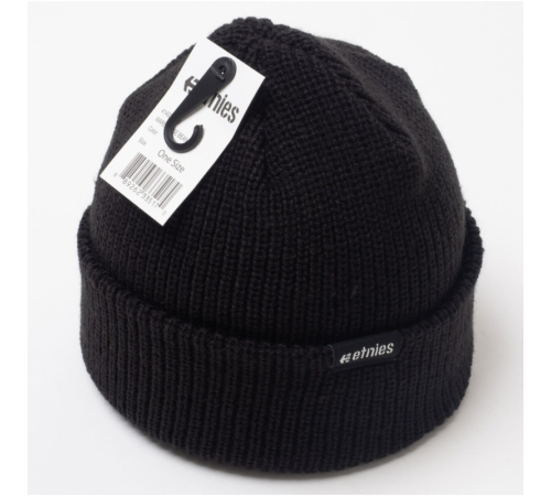 Шапка ETNIES WAREHOUSE BEANIE 2025 BLACK