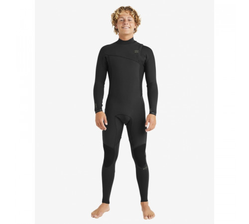 Гидрокостюм BILLABONG 4/3 mm REVOLUTION NATURAL Zip Free 2025 black