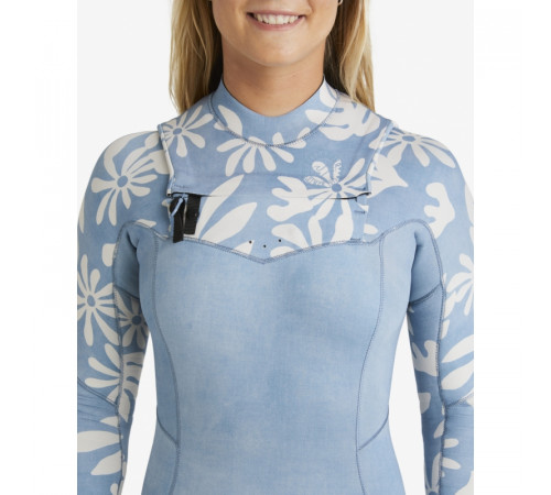 Гидрокостюм BILLABONG 4/3mm SALTY DAYZ NATURAL CZ 2025 Blue Shadow
