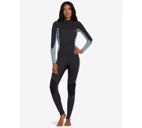 Гидрокостюм BILLABONG 4/3mm FOIL BZ 2025 Washed Black