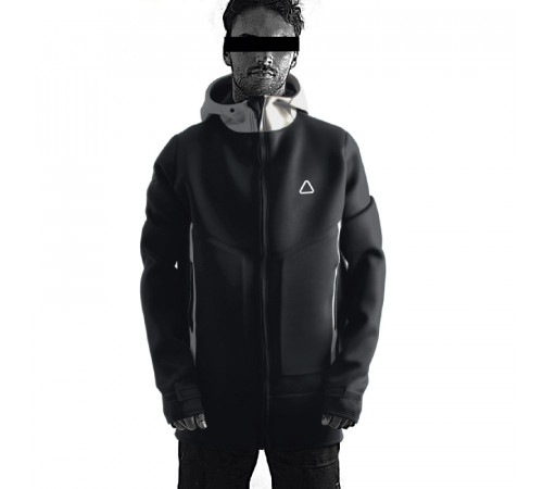 Гидрокуртка FOLLOW 2021 LAYER 3.1 2 TWELKER NEO HOODIE BLACK