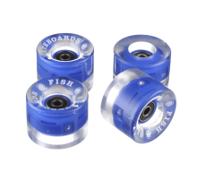 Светящиеся колёса FishSkateboards 59мм Blue