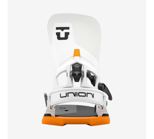 Крепления UNION ATLAS STEP ON 2026 WHITE/ORANGE