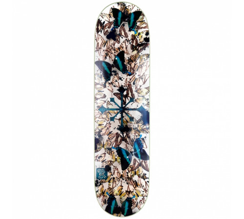Дека скейтборд DISORDER SKATEBOARDS MONARCH HEAVEN DECK BLACK/ WHITE/ BLUE 8,5"