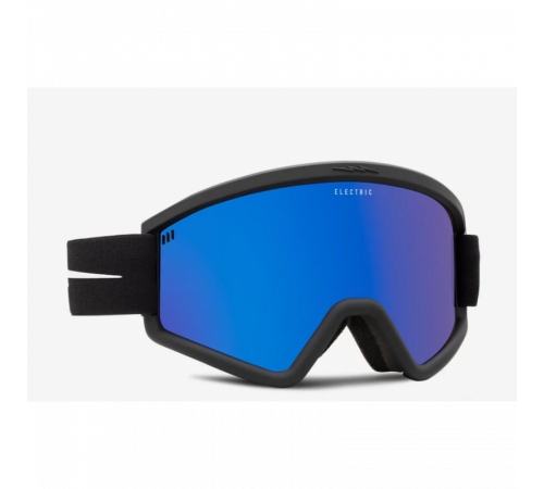 Маска ELECTRIC HEX (MATTE BLACK/BLUE CHROME) 2023