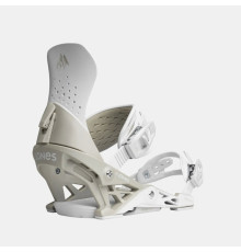 Женские крепления для сноуборда JONES AURORA 2025 WHITE MINERAL