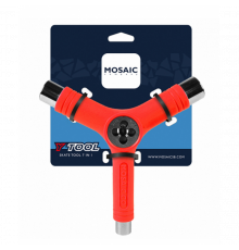 Ключ для скейтборда MOSAIC Y TOOL RED