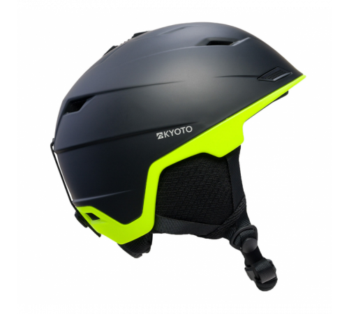 Шлем KYOTO DABURU 2024 HELMET BLACK/ACID YELLOW