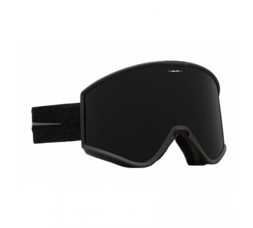 Маска ELECTRIC KLEVELAND STEALTH BLACK NURON/DARK GRAY + YELLOW 2024