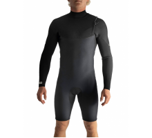 Мужской гидрокостюм FOLLOW 2023 ZIPPERLESS 2/2MM L/S SPRINGY BLACK