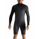 Мужской гидрокостюм FOLLOW 2023 ZIPPERLESS 2/2MM L/S SPRINGY BLACK