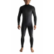 Мужской гидрокостюм FOLLOW 2023 ZIPPERLESS PRO 3/2MM BLACK