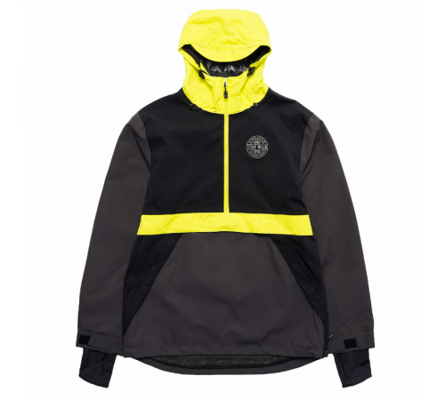 Анорак AIRBLASTER TRENCHOVER JACKET 2024 BLACK SAFETY