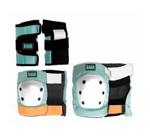 Комплект защиты для скейтборда DNA PASTEL GREEN KNEE & ELBOW KIDS PACK