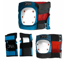 Комплект защиты для скейтборда DNA BLUE KNEE & ELBOW KIDS PACK
