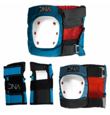 Комплект защиты для скейтборда DNA BLUE KNEE & ELBOW KIDS PACK