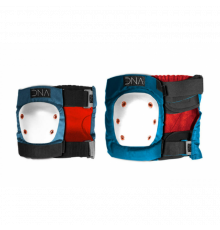 Комплект защиты для скейтборда DNA BLUE KNEE & ELBOW PACK