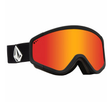 Маска VOLCOM ATTUNGA 2024 MATTE BLACK/RED CHROME