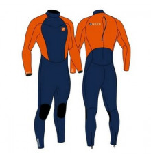 Гидрокостюм детский MDNS Pioneer Boy 4/3mm Steamer Navy/Orange 2022