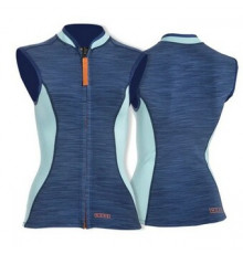 Неопреновый жилет MDNS Priim Naiad Vest 1mm FZ Heather Iodine/Orange 2022