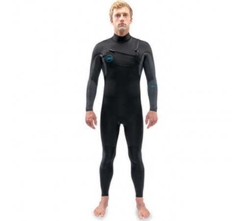 Гидрокостюм мужской Dakine Men's Quantum CZ Full Suit 5/4/3mm Black/Grey 2022