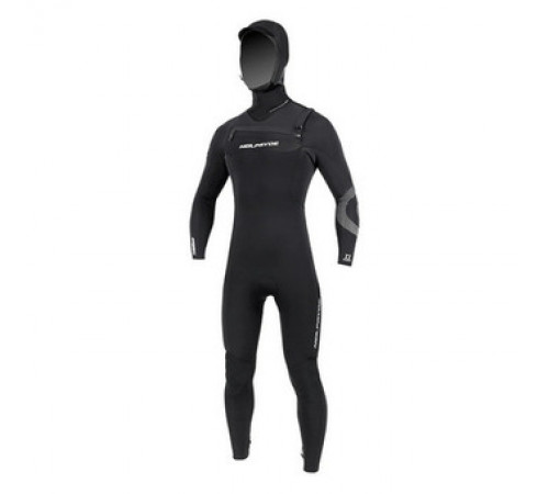 Гидрокостюм мужской Neilpryde Cortex Hooded Fullsuit FZ 6/5/4/ C1 Black 2021