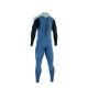 Гидрокостюм мужской ION Element Semidry 3/2 BZ DL cascade blue 2023